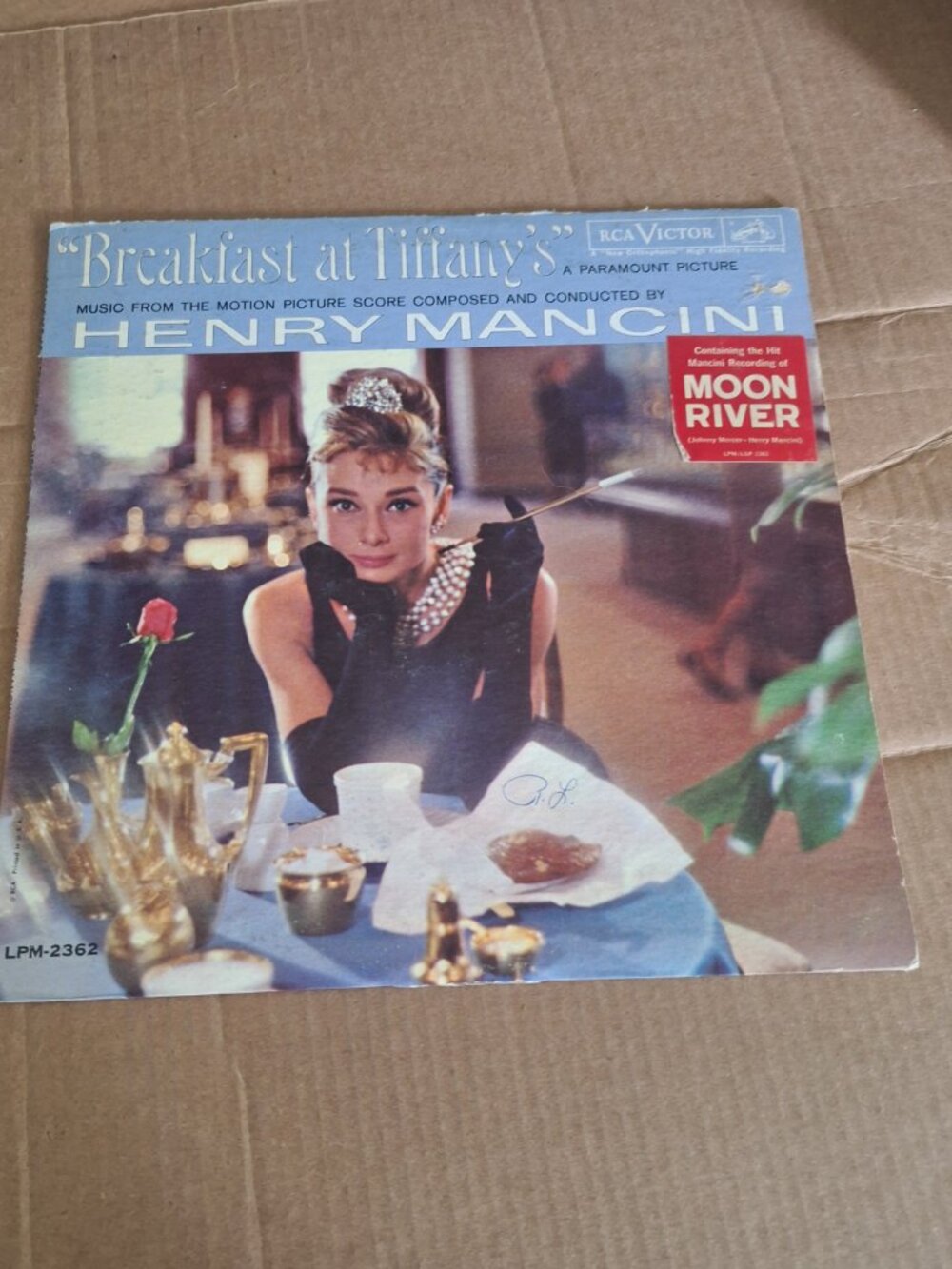 breakfast at tiffany's lp record